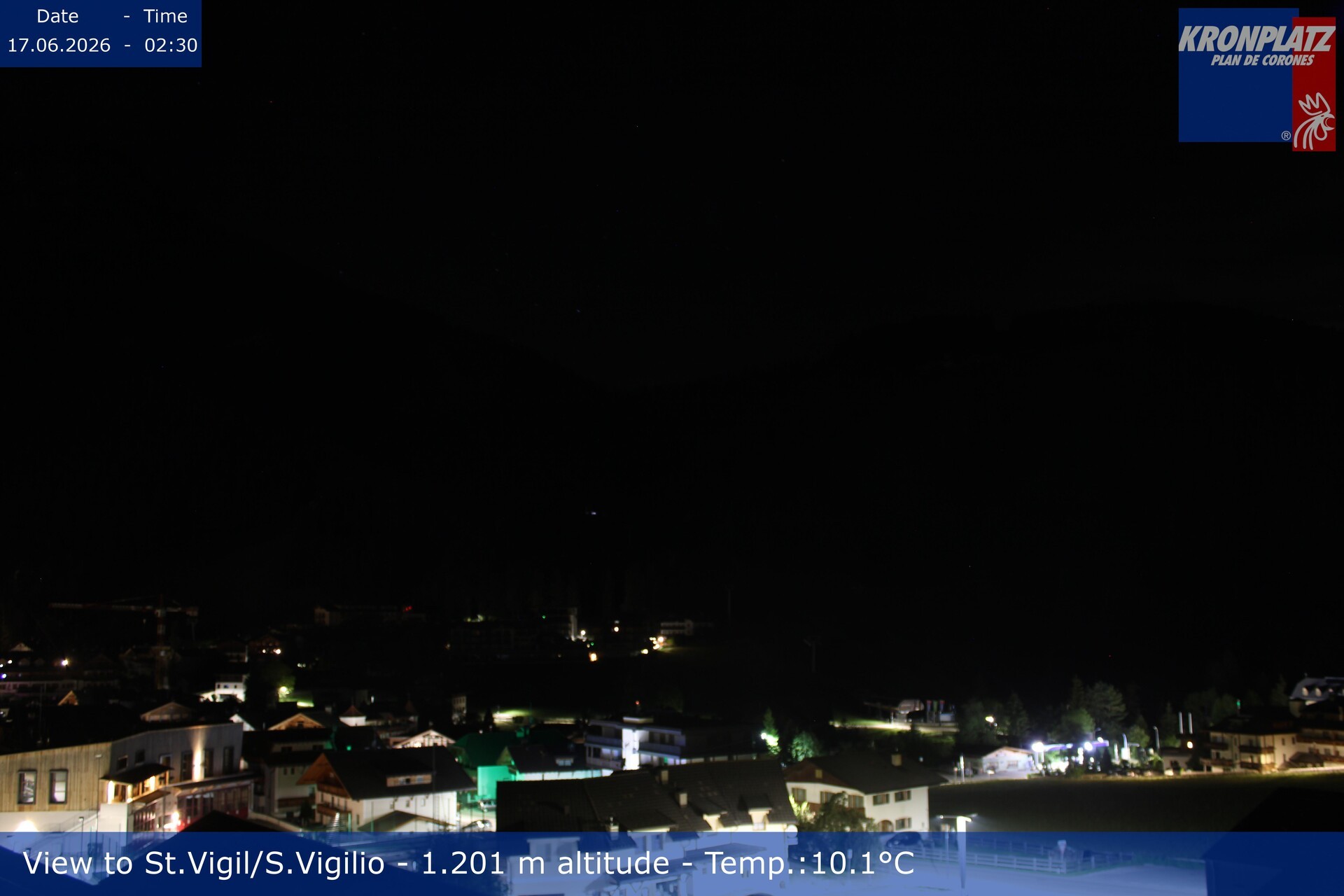 Archiv Foto Webcam St. Vigil am Kronplatz, Südtirol