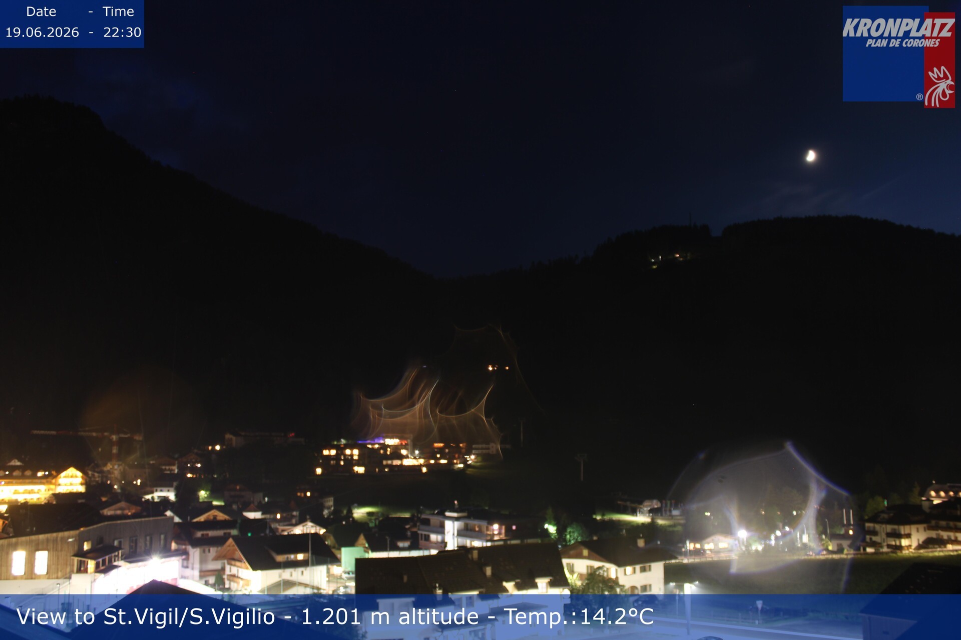Archiv Foto Webcam St. Vigil am Kronplatz, Südtirol