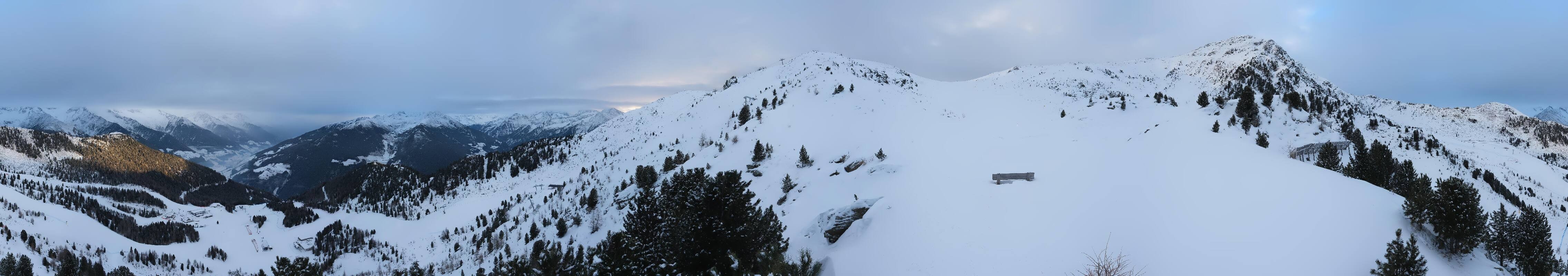 Archiv Foto Webcam Speikboden: Ausblick See und Waldrutschenpark