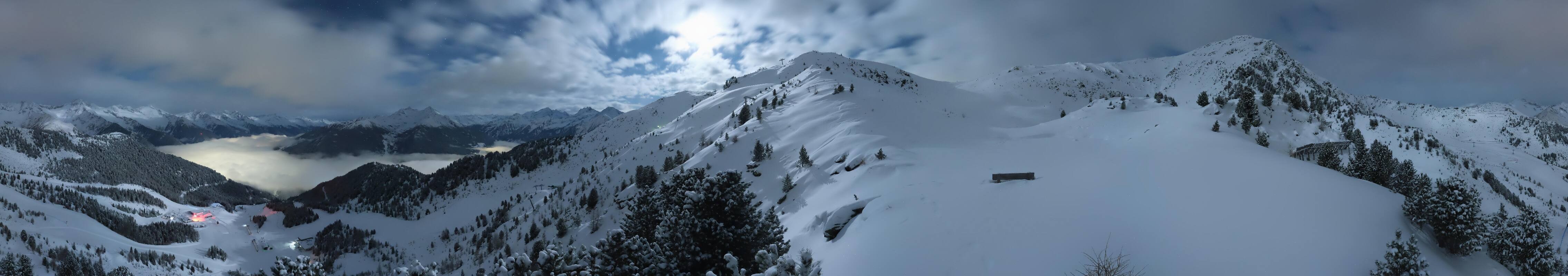 Archiv Foto Webcam Speikboden: Ausblick See und Waldrutschenpark