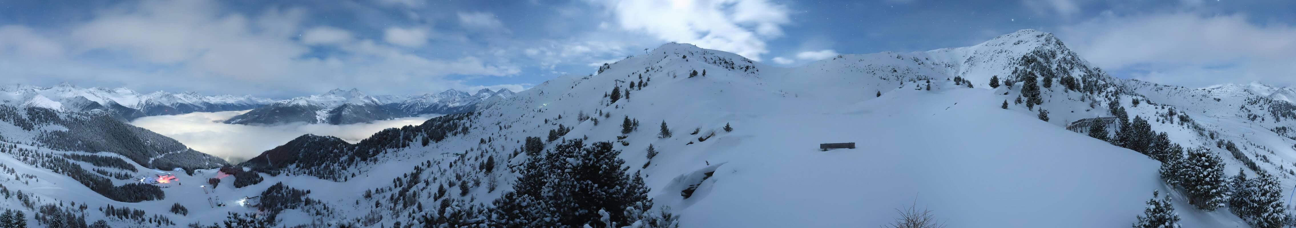 Archiv Foto Webcam Speikboden: Ausblick See und Waldrutschenpark