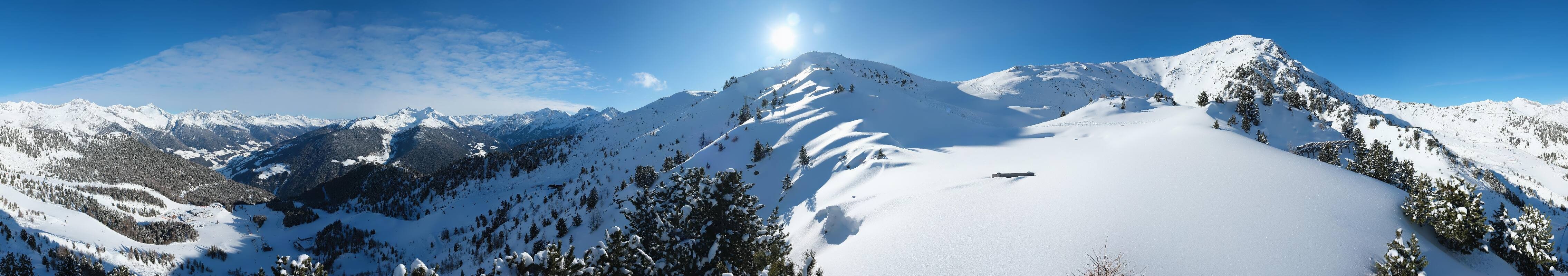 Archiv Foto Webcam Speikboden: Ausblick See und Waldrutschenpark