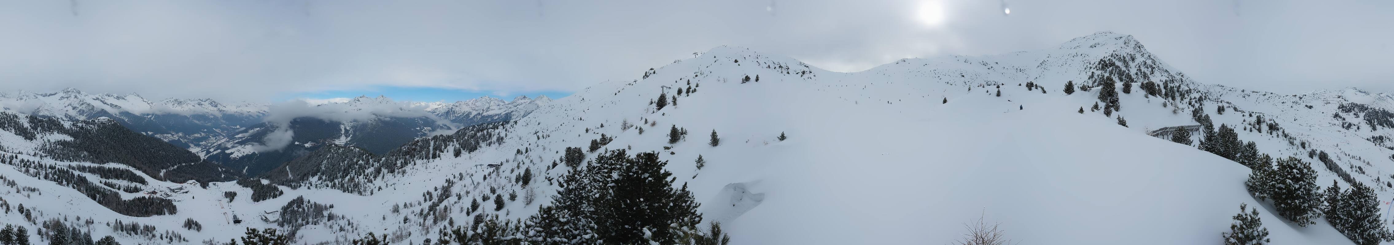 Archiv Foto Webcam Speikboden: Ausblick See und Waldrutschenpark