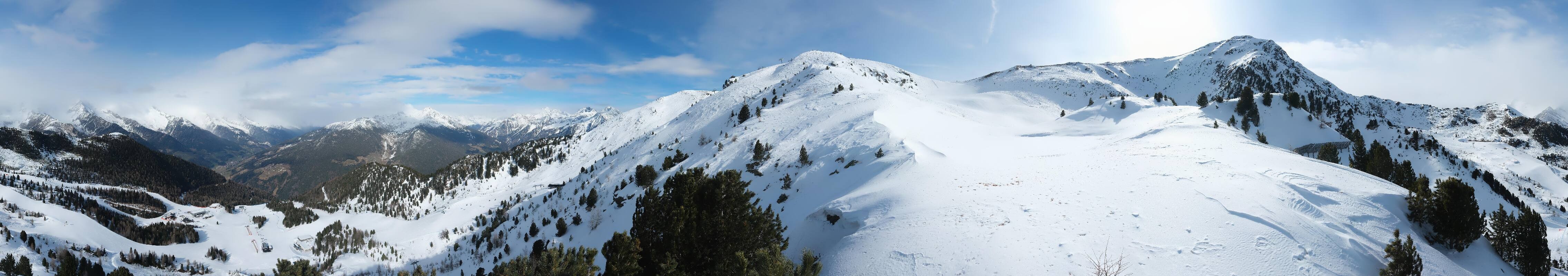 Archiv Foto Webcam Speikboden: Ausblick See und Waldrutschenpark