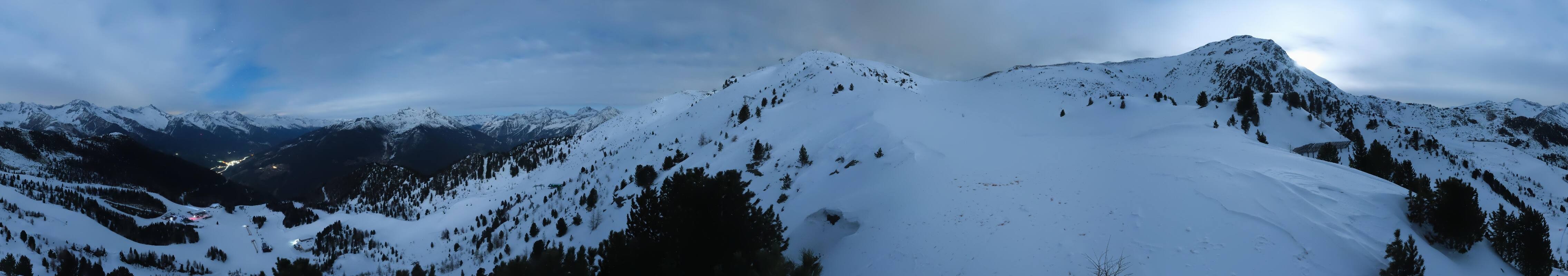 Archiv Foto Webcam Speikboden: Ausblick See und Waldrutschenpark