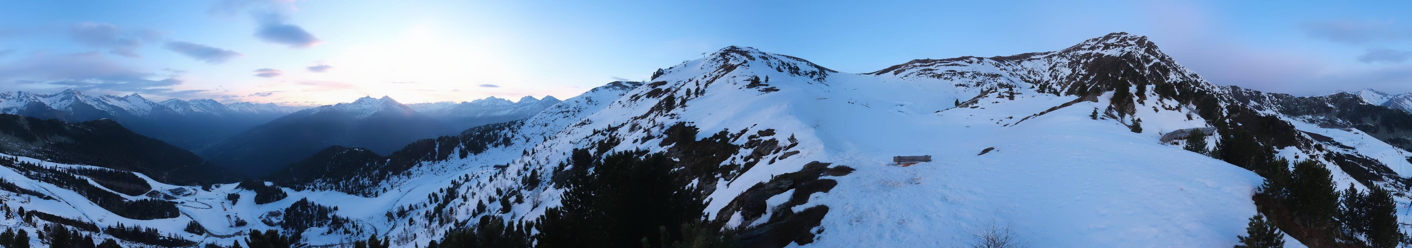 Archiv Foto Webcam Speikboden: Ausblick See und Waldrutschenpark