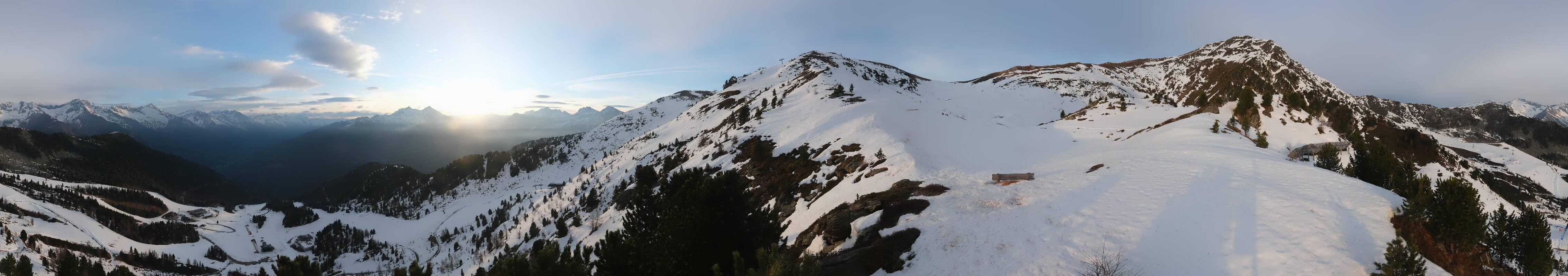 Archiv Foto Webcam Speikboden: Ausblick See und Waldrutschenpark