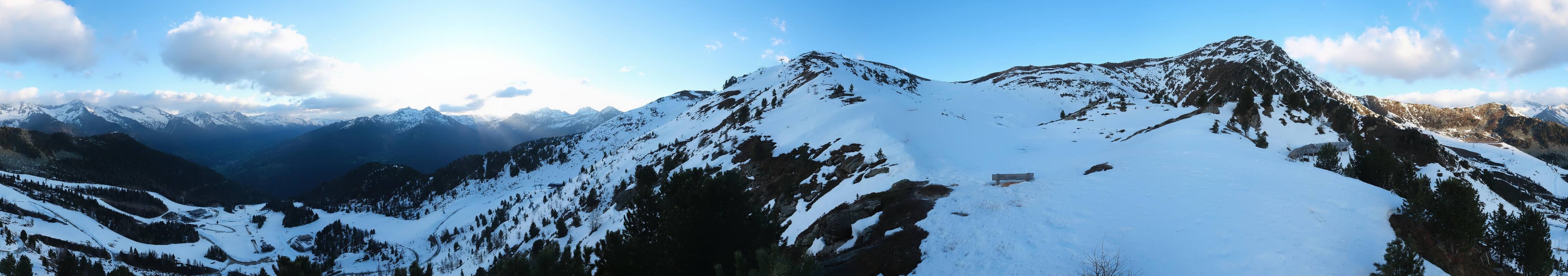 Archiv Foto Webcam Speikboden: Ausblick See und Waldrutschenpark