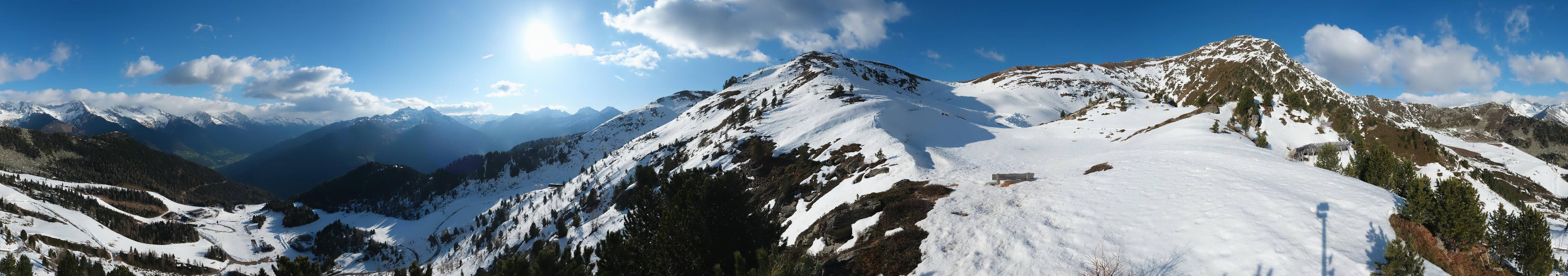 Archiv Foto Webcam Speikboden: Ausblick See und Waldrutschenpark