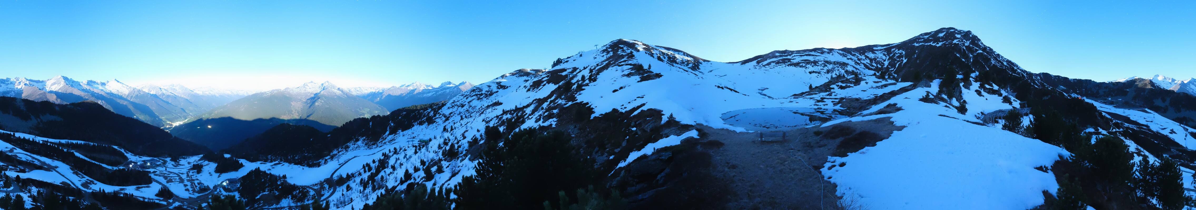 Archiv Foto Webcam Speikboden: Ausblick See und Waldrutschenpark