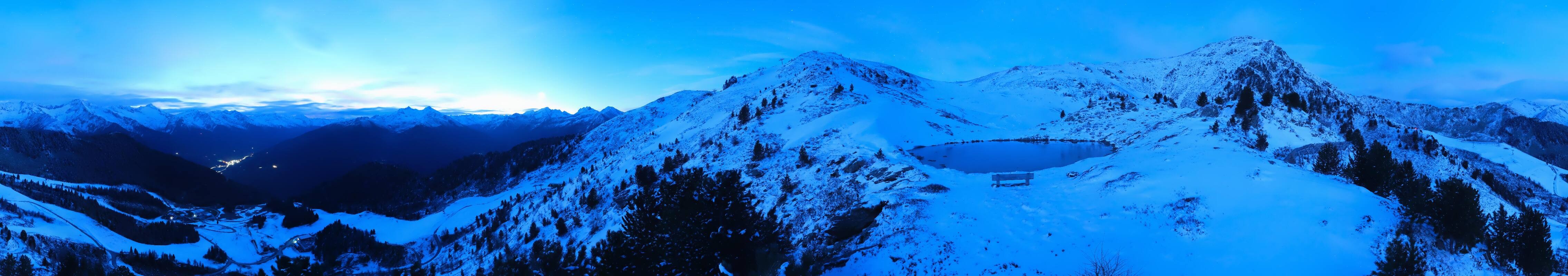 Archiv Foto Webcam Speikboden: Ausblick See und Waldrutschenpark