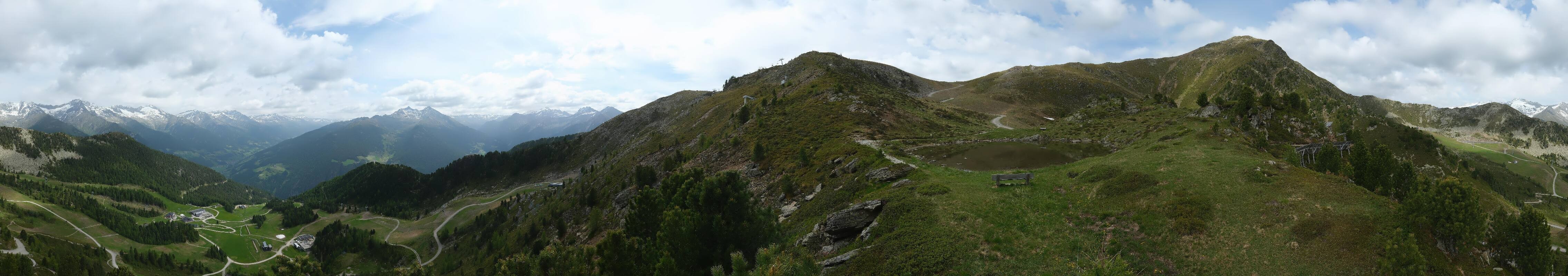 Archiv Foto Webcam Speikboden: Ausblick See und Waldrutschenpark