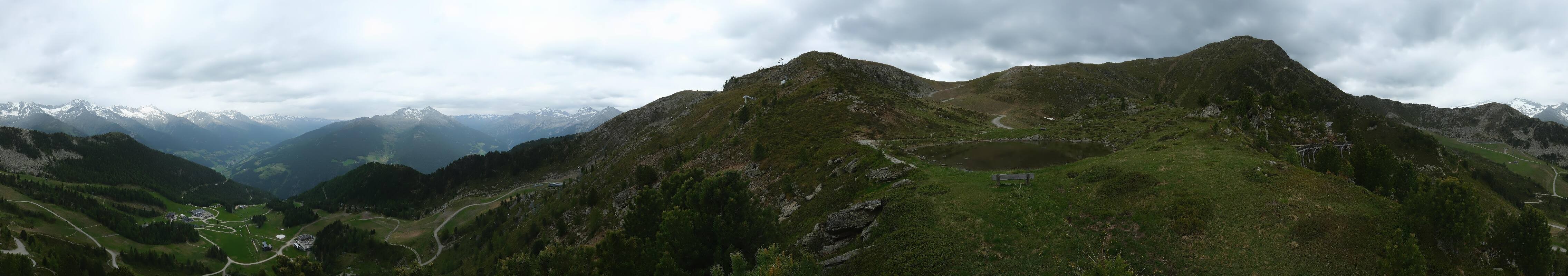 Archiv Foto Webcam Speikboden: Ausblick See und Waldrutschenpark