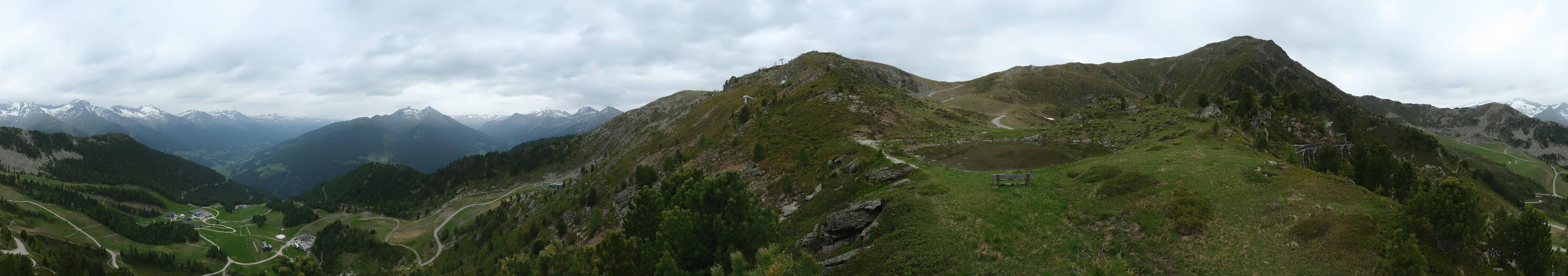 Archiv Foto Webcam Speikboden: Ausblick See und Waldrutschenpark
