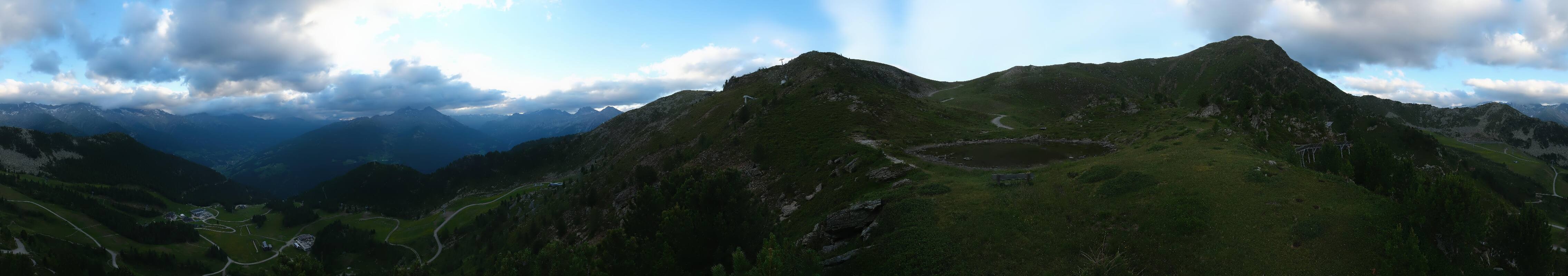 Archiv Foto Webcam Speikboden: Ausblick See und Waldrutschenpark