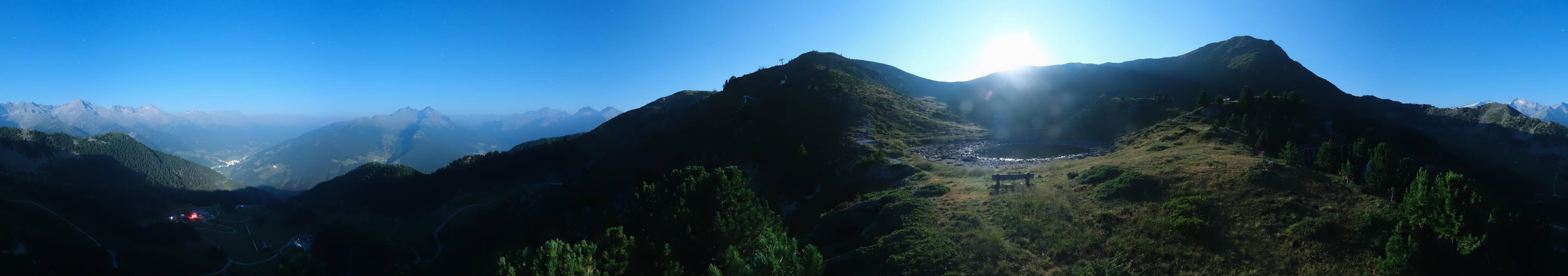 Archiv Foto Webcam Speikboden: Ausblick See und Waldrutschenpark