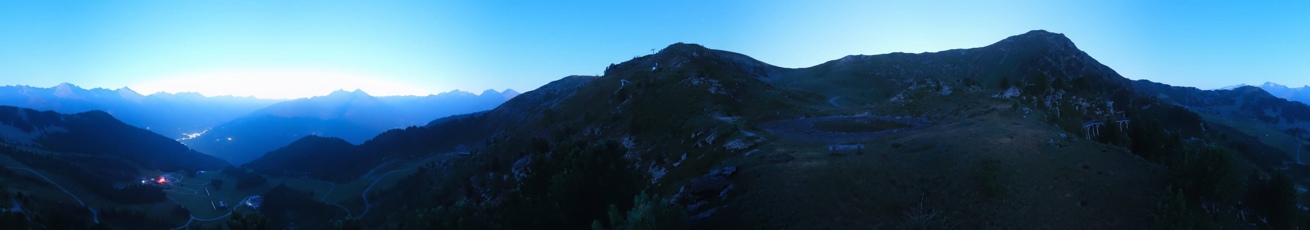 Archiv Foto Webcam Speikboden: Ausblick See und Waldrutschenpark