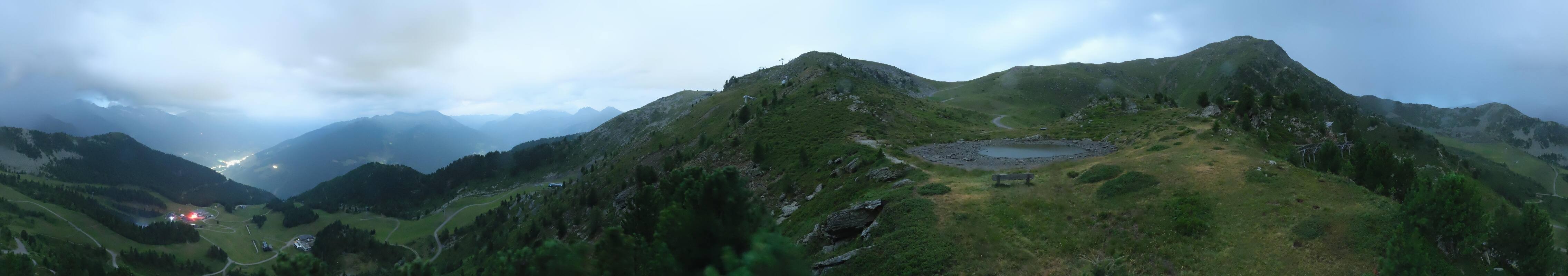Archiv Foto Webcam Speikboden: Ausblick See und Waldrutschenpark