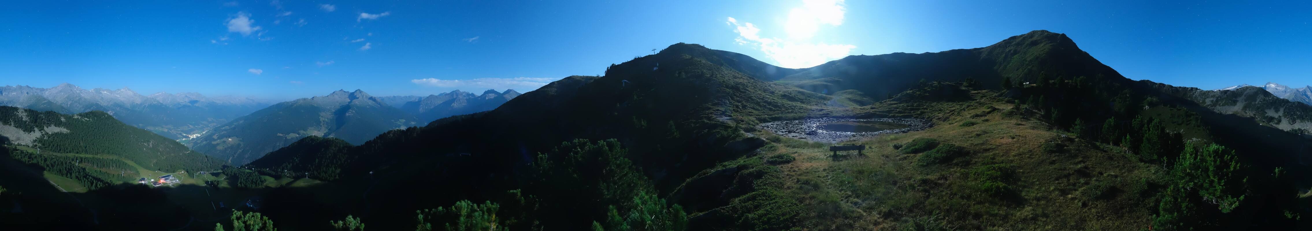 Archiv Foto Webcam Speikboden: Ausblick See und Waldrutschenpark