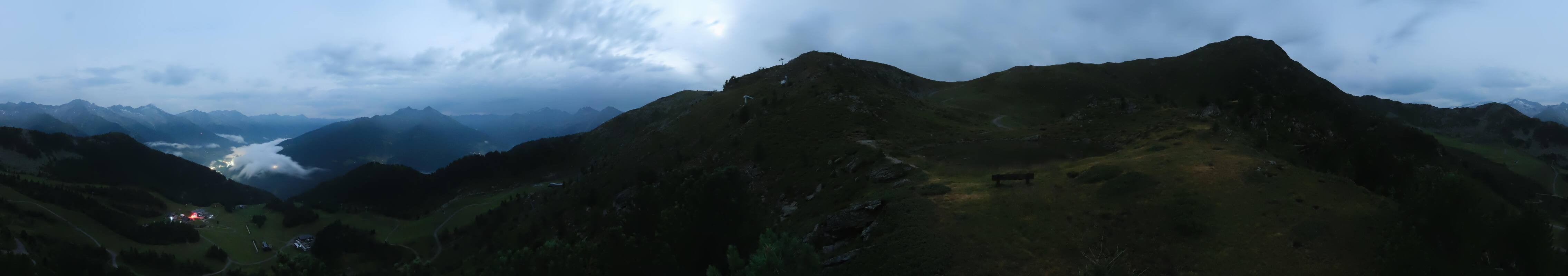 Archiv Foto Webcam Speikboden: Ausblick See und Waldrutschenpark