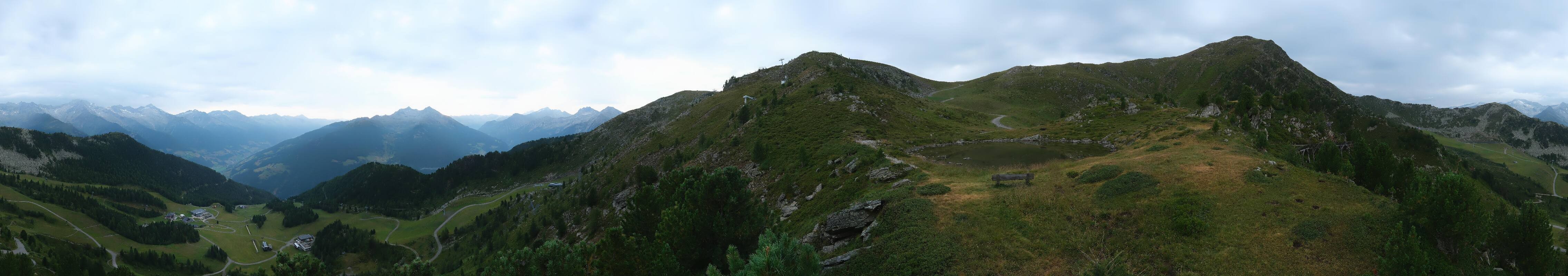 Archiv Foto Webcam Speikboden: Ausblick See und Waldrutschenpark