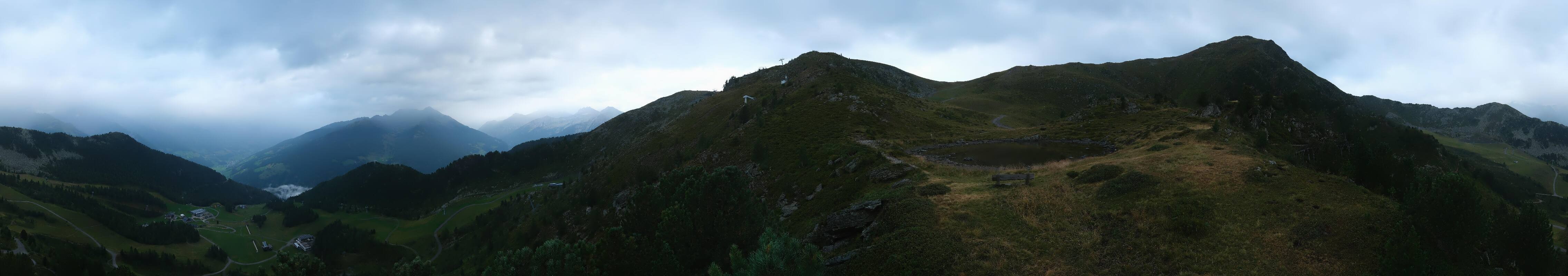 Archiv Foto Webcam Speikboden: Ausblick See und Waldrutschenpark