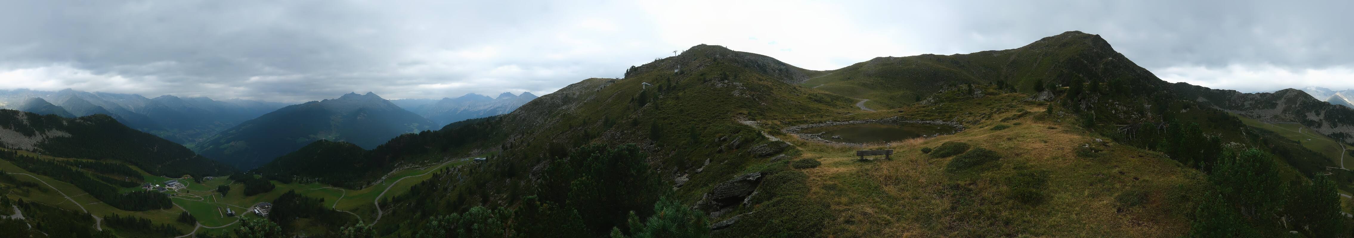 Archiv Foto Webcam Speikboden: Ausblick See und Waldrutschenpark