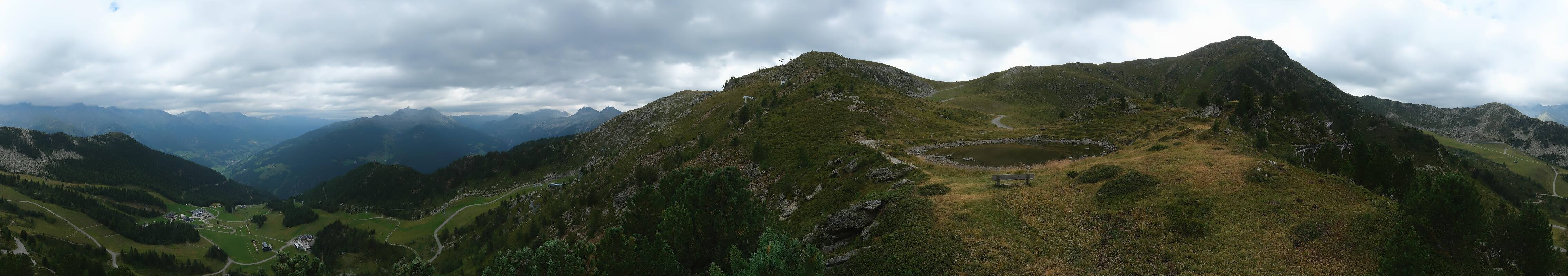 Archiv Foto Webcam Speikboden: Ausblick See und Waldrutschenpark
