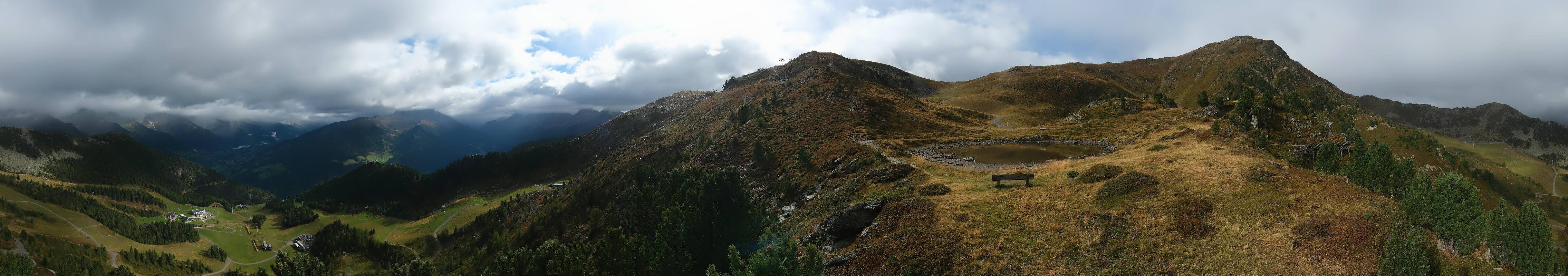 Archiv Foto Webcam Speikboden: Ausblick See und Waldrutschenpark
