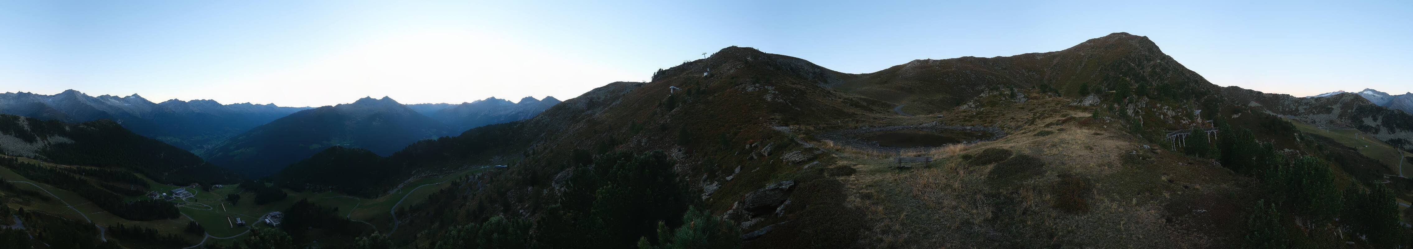 Archiv Foto Webcam Speikboden: Ausblick See und Waldrutschenpark