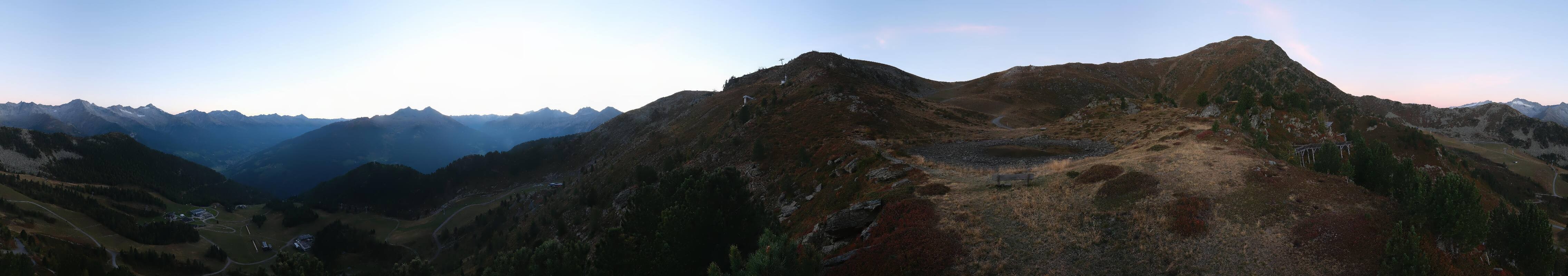 Archiv Foto Webcam Speikboden: Ausblick See und Waldrutschenpark