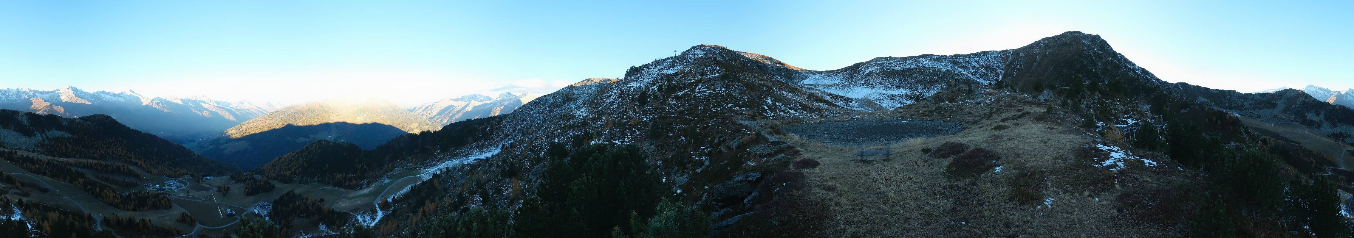 Archiv Foto Webcam Speikboden: Ausblick See und Waldrutschenpark