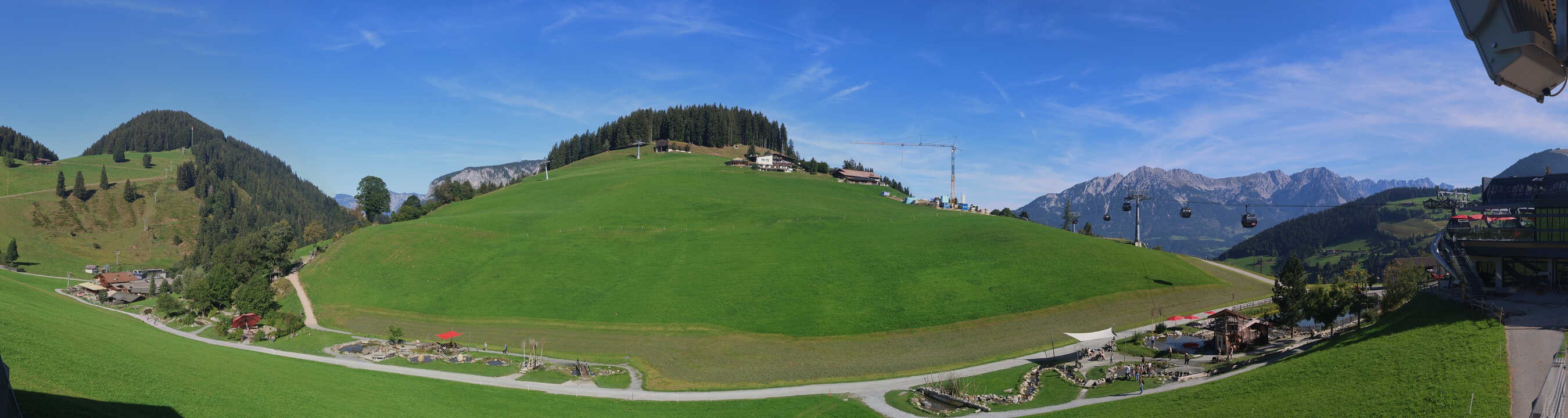Archiv Foto Webcam Mittelstation Söll, Brixental