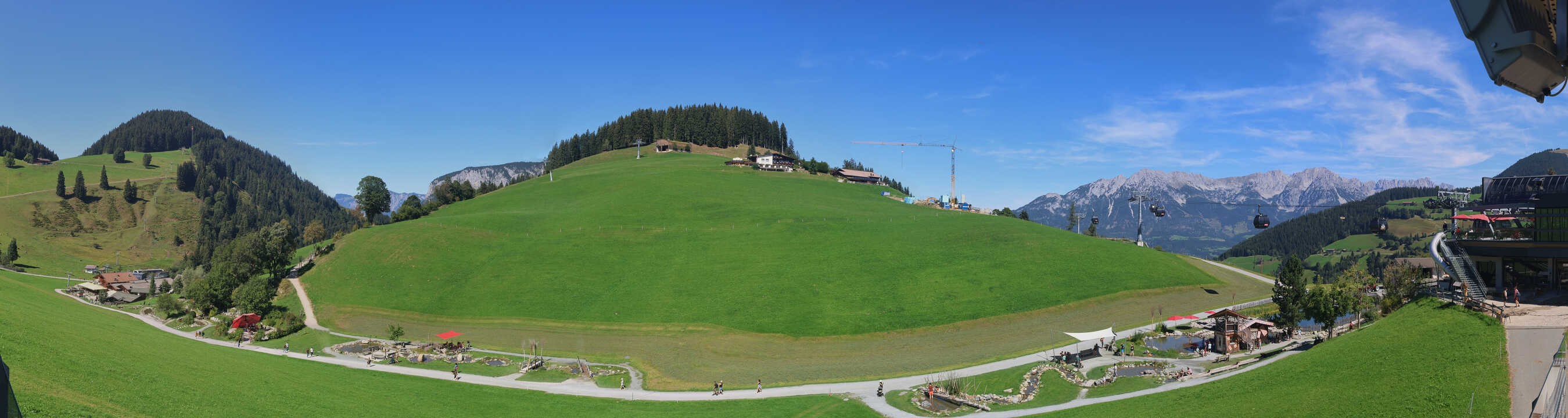 Archiv Foto Webcam Mittelstation Söll, Brixental