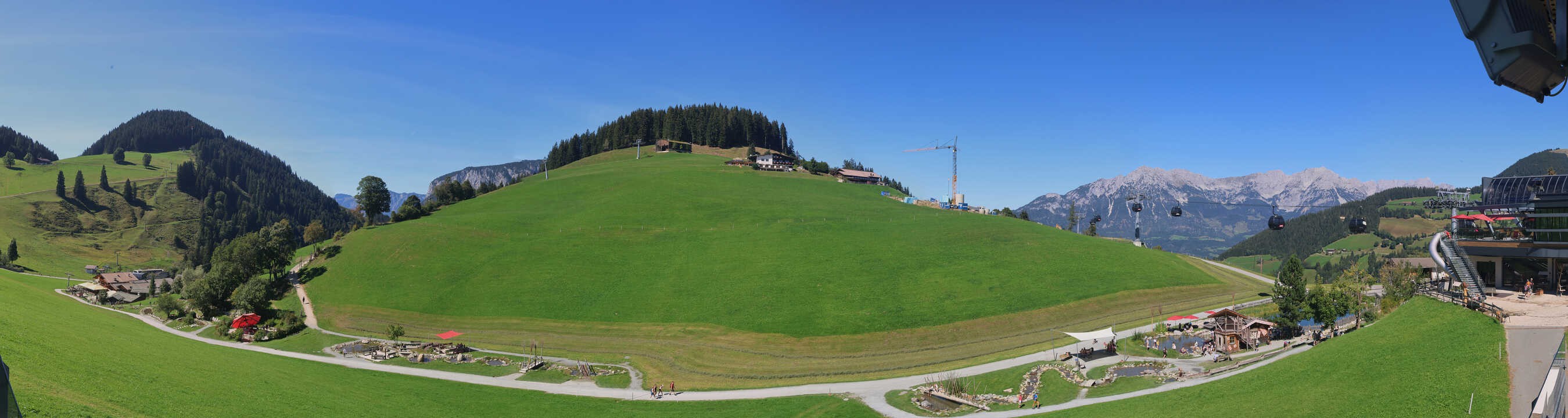 Archiv Foto Webcam Mittelstation Söll, Brixental