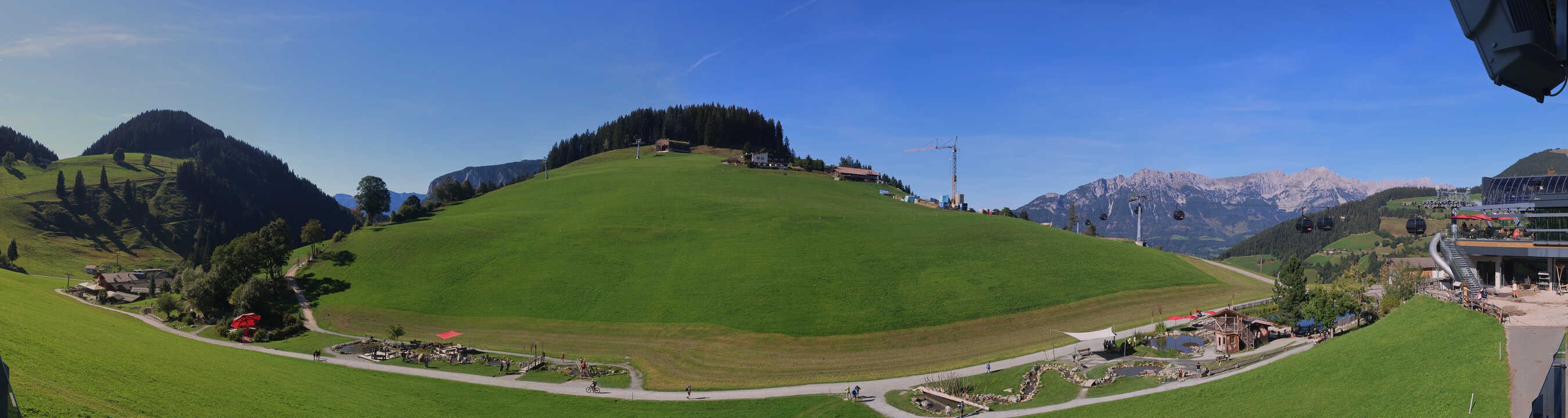 Archiv Foto Webcam Mittelstation Söll, Brixental