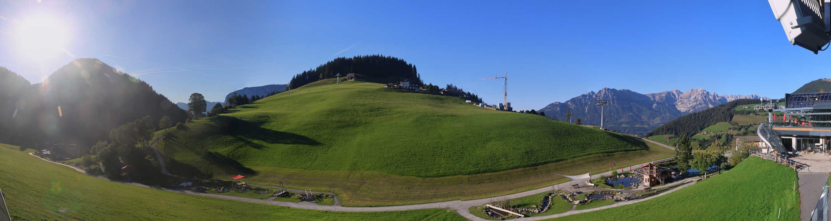 Archiv Foto Webcam Mittelstation Söll, Brixental