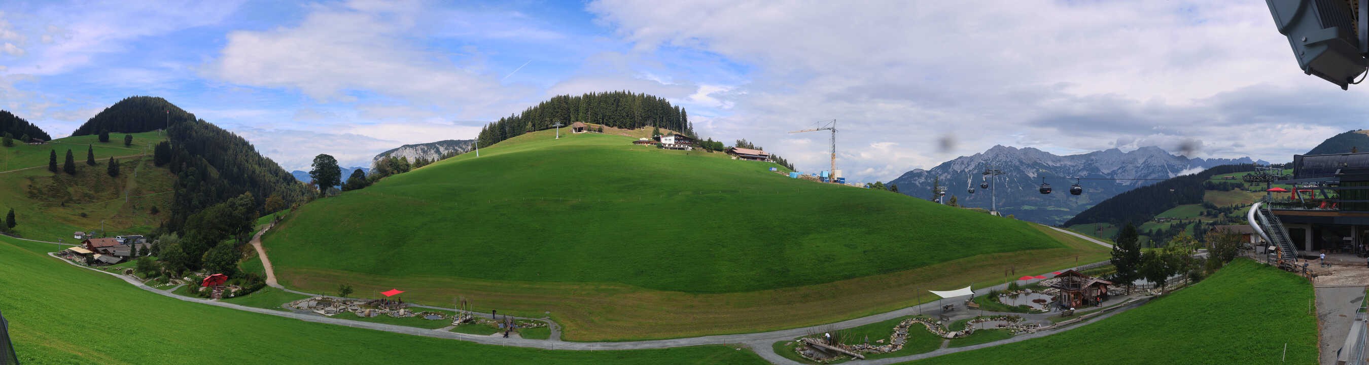 Archiv Foto Webcam Mittelstation Söll, Brixental