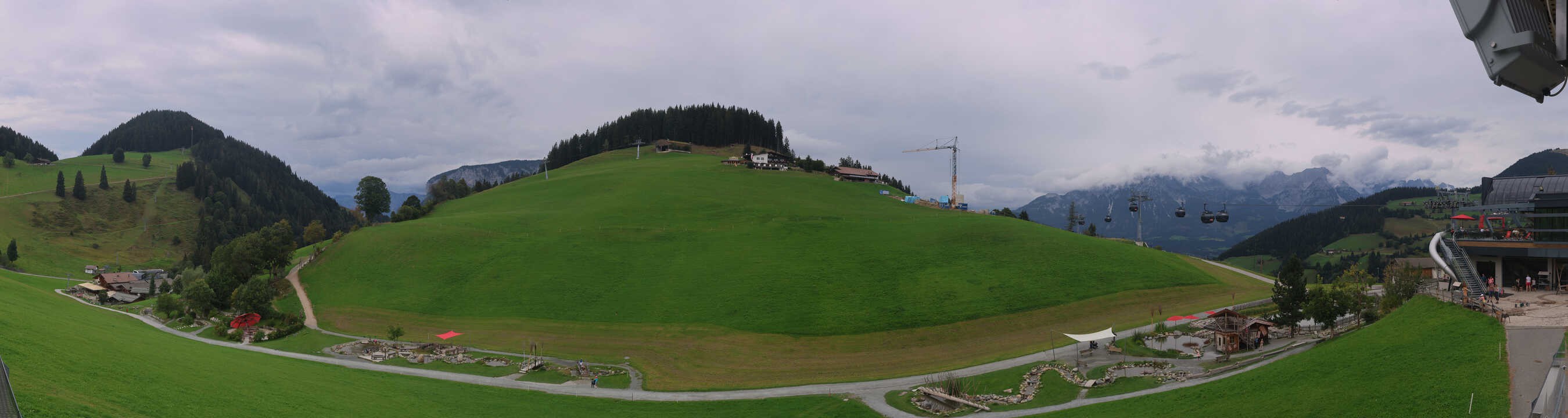 Archiv Foto Webcam Mittelstation Söll, Brixental