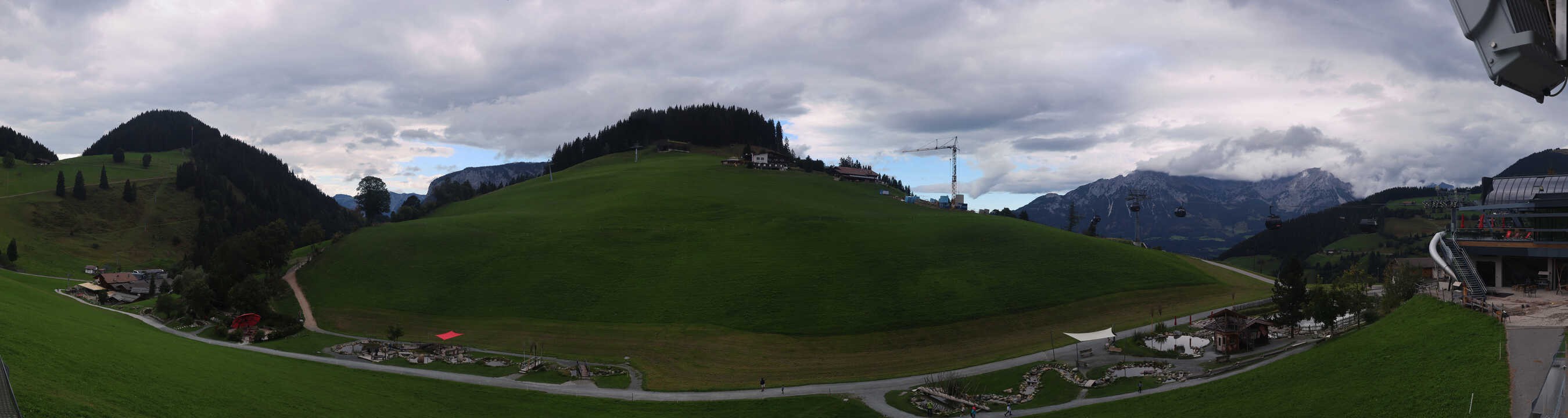 Archiv Foto Webcam Mittelstation Söll, Brixental