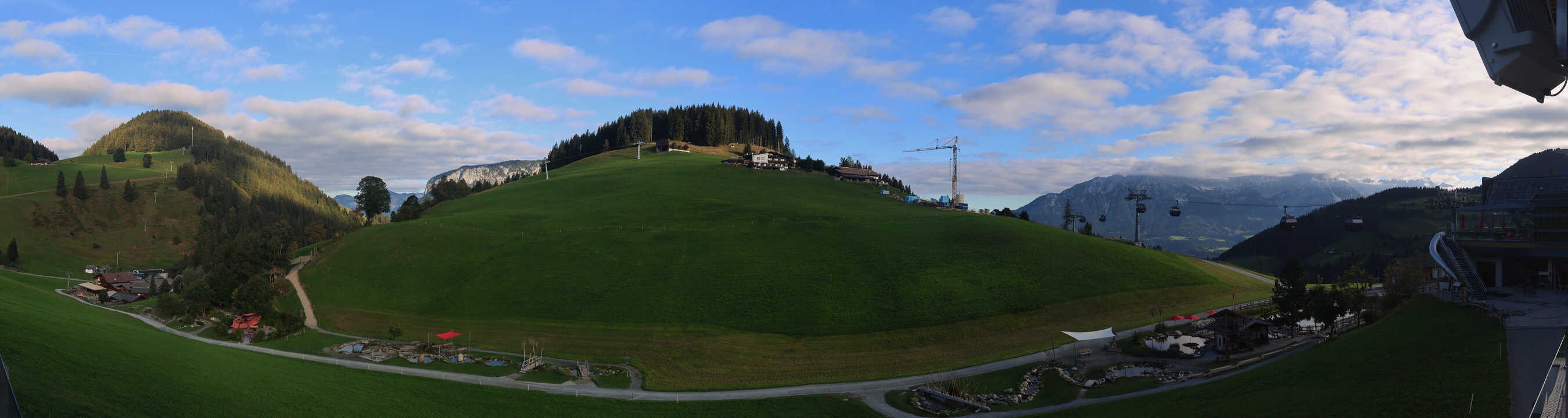 Archiv Foto Webcam Mittelstation Söll, Brixental