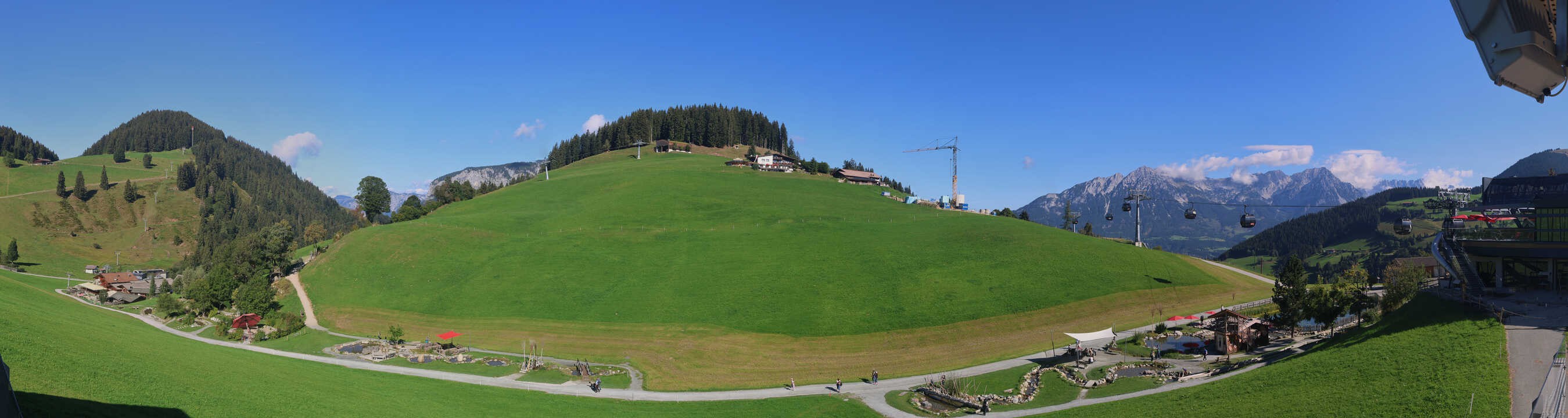 Archiv Foto Webcam Mittelstation Söll, Brixental