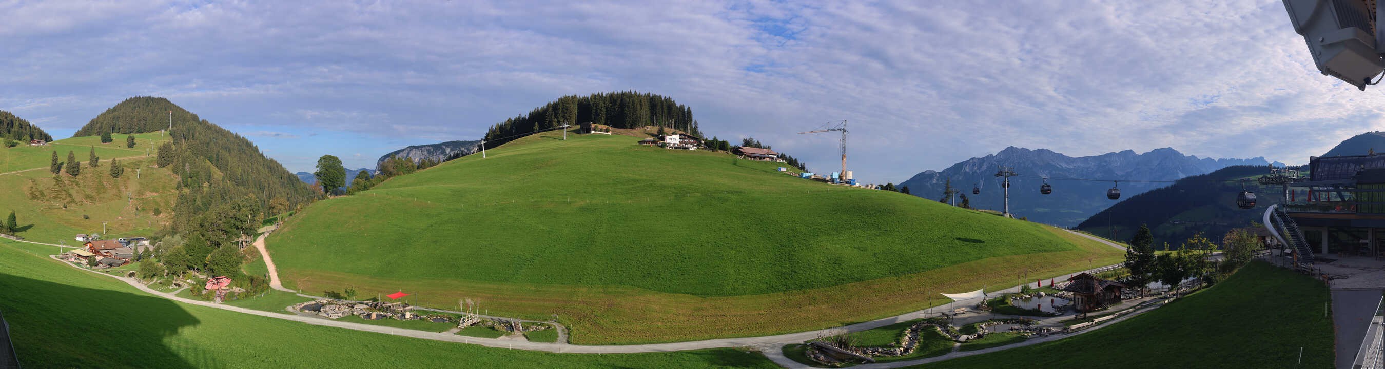 Archiv Foto Webcam Mittelstation Söll, Brixental