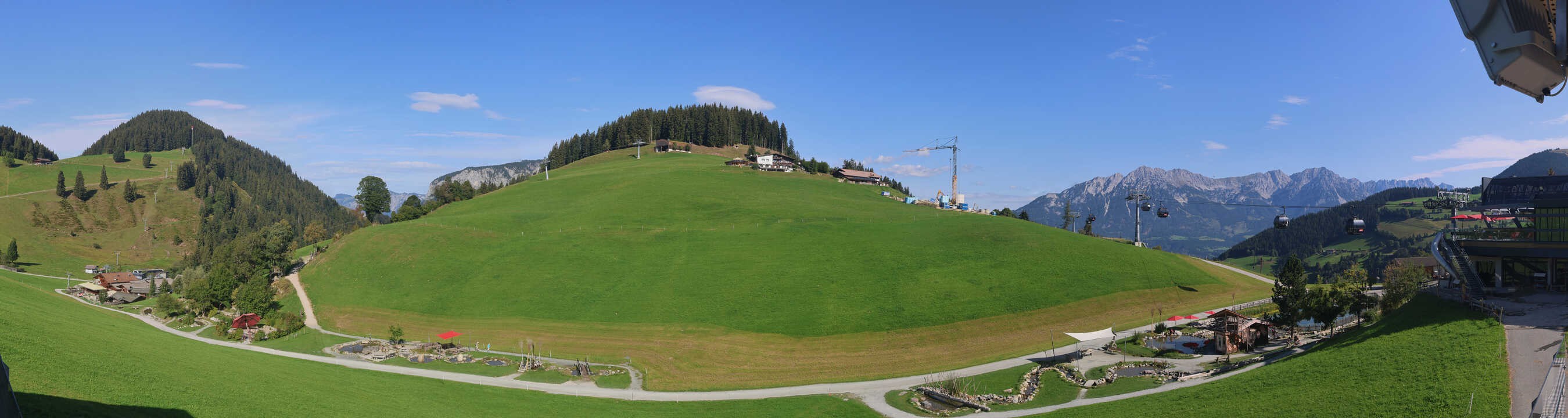 Archiv Foto Webcam Mittelstation Söll, Brixental