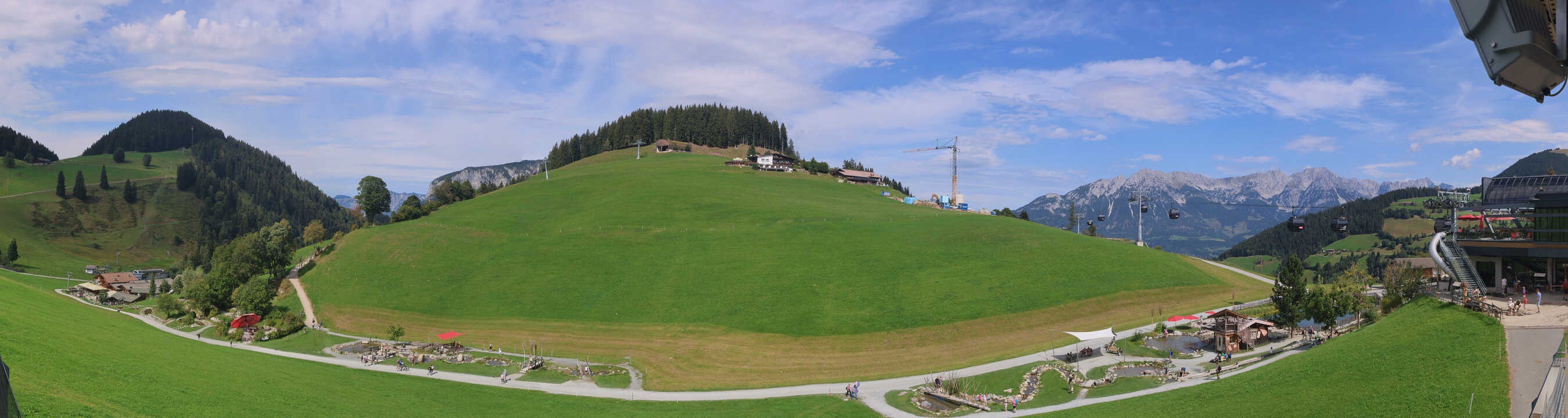 Archiv Foto Webcam Mittelstation Söll, Brixental