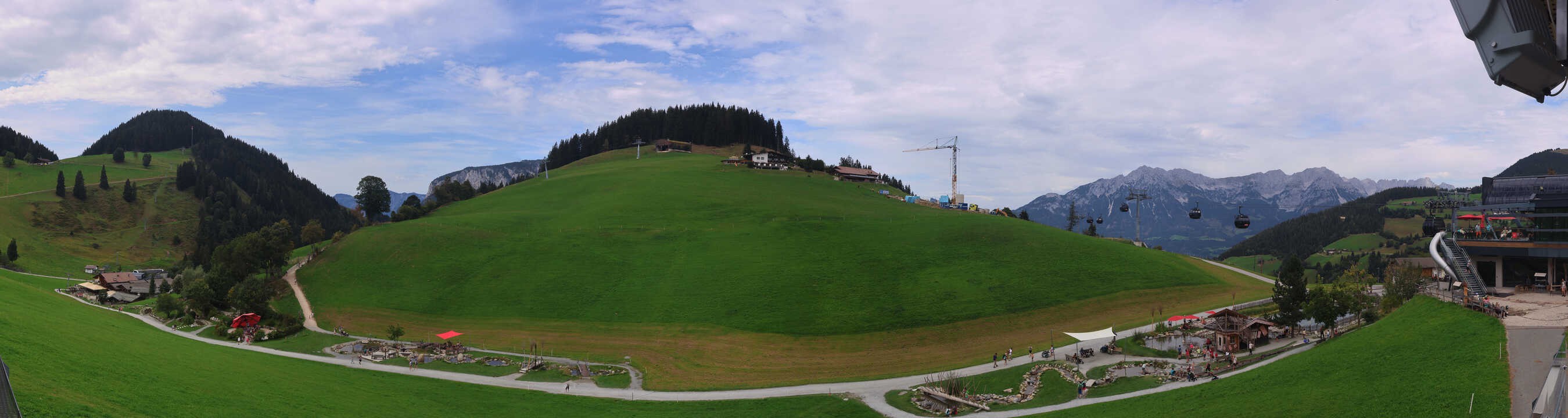 Archiv Foto Webcam Mittelstation Söll, Brixental