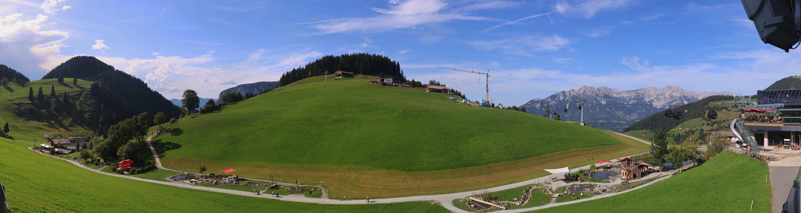 Archiv Foto Webcam Mittelstation Söll, Brixental
