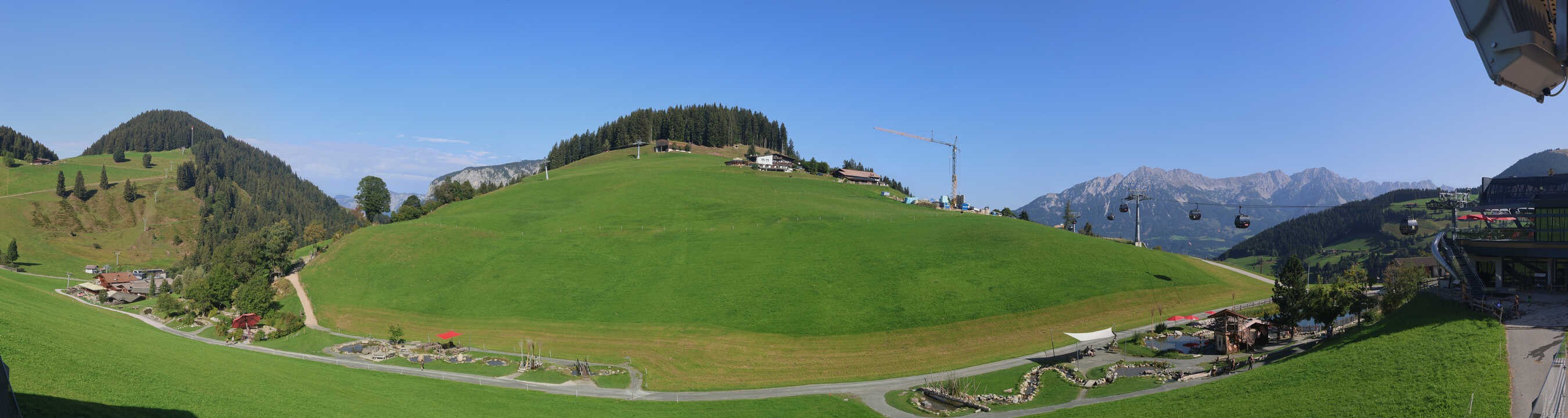 Archiv Foto Webcam Mittelstation Söll, Brixental