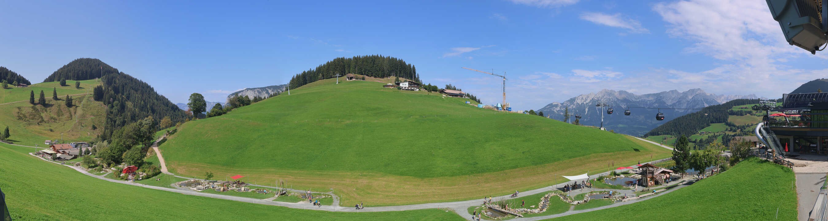 Archiv Foto Webcam Mittelstation Söll, Brixental
