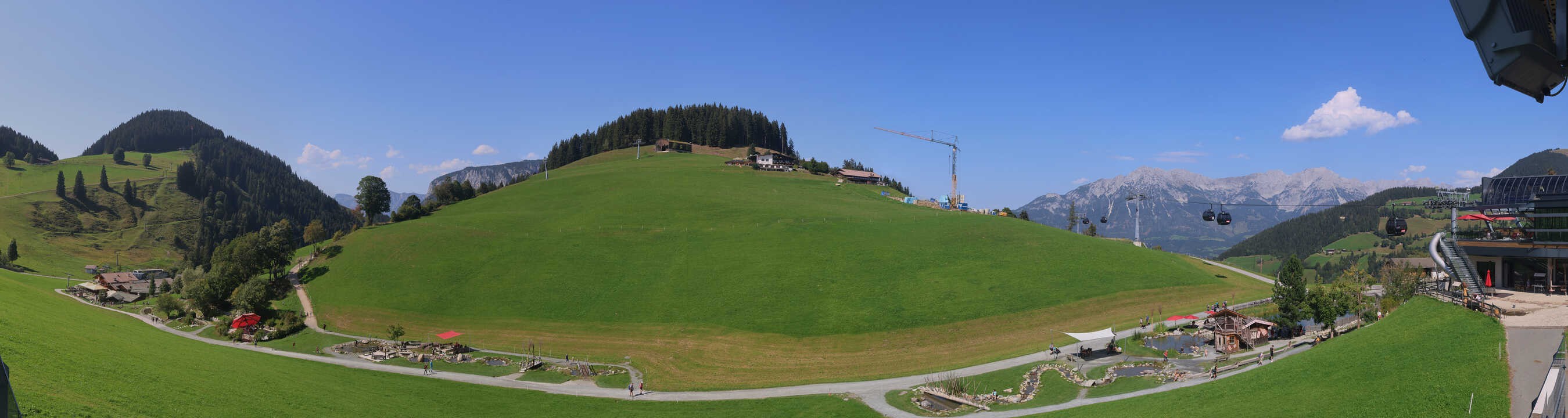 Archiv Foto Webcam Mittelstation Söll, Brixental